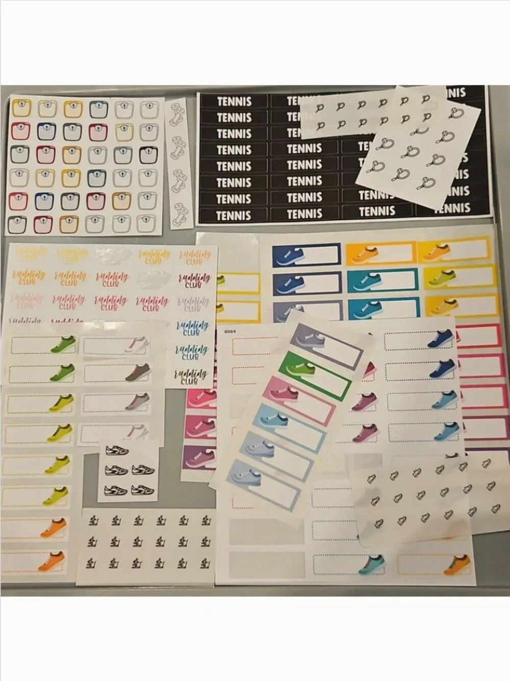 Massive Planner Sticker Lot Thousands of Stickers + Happy Planner Book